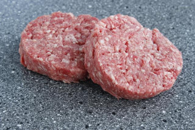 Smashburger 22% fedt 125 gr. 70mm