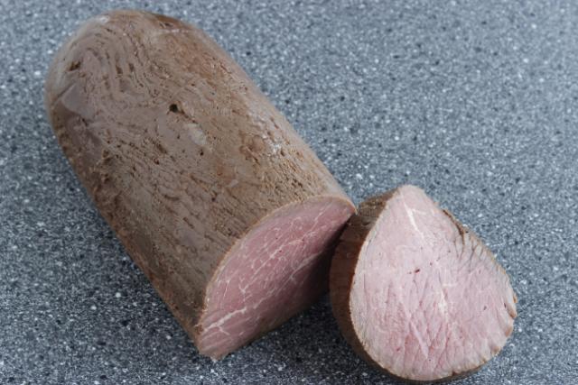 Okseinderlår sous vide kogt - alá roastbeef