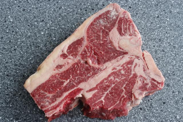 Okse porterhouse steak