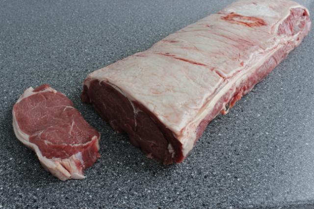 Oksestriploin brasil 4 kg+ fersk